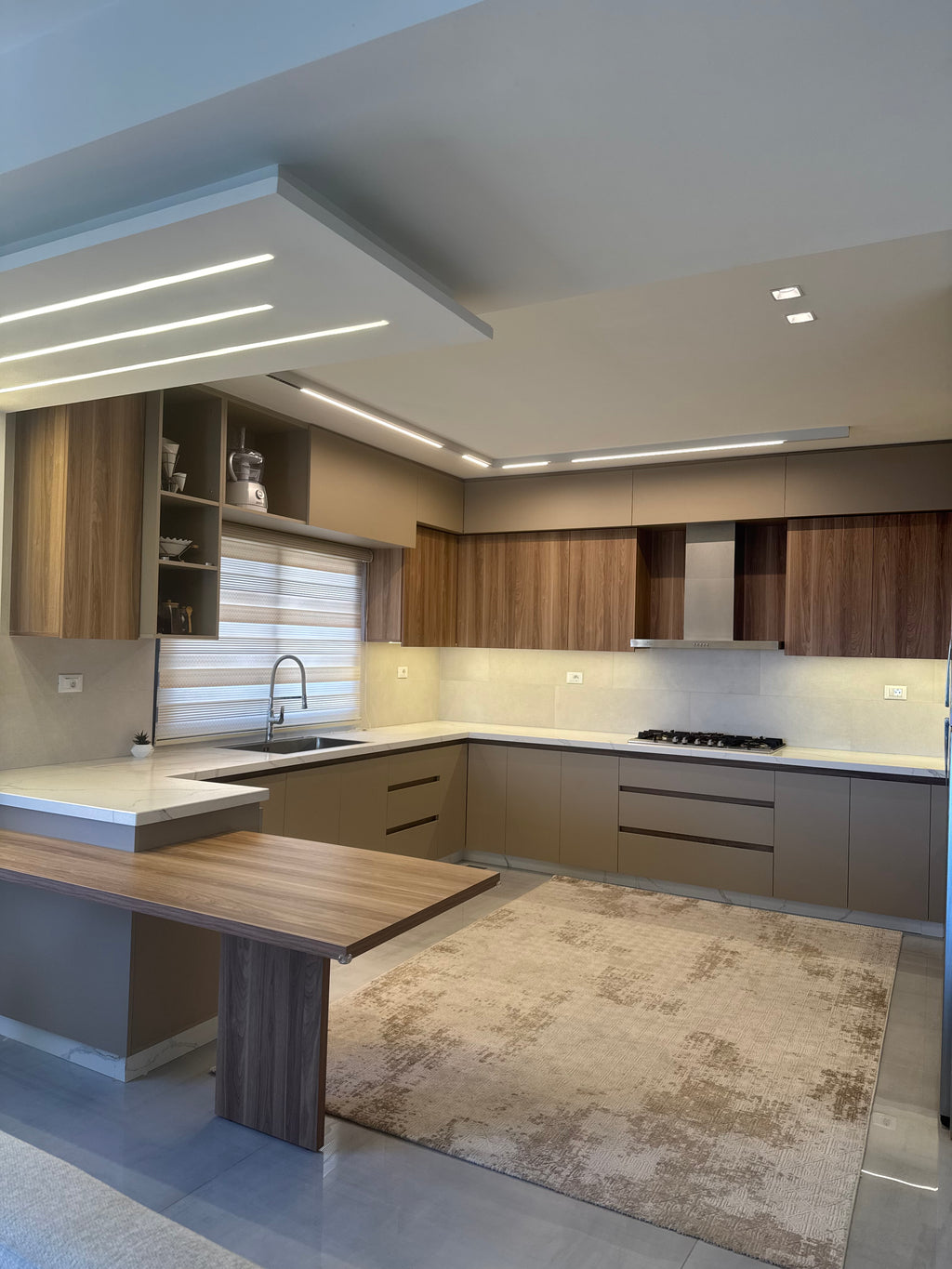 The Modern Wood Kitchen Concept