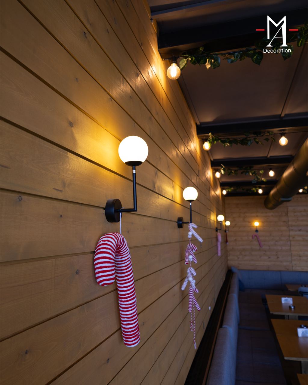Warm Wood Dining Concept Design