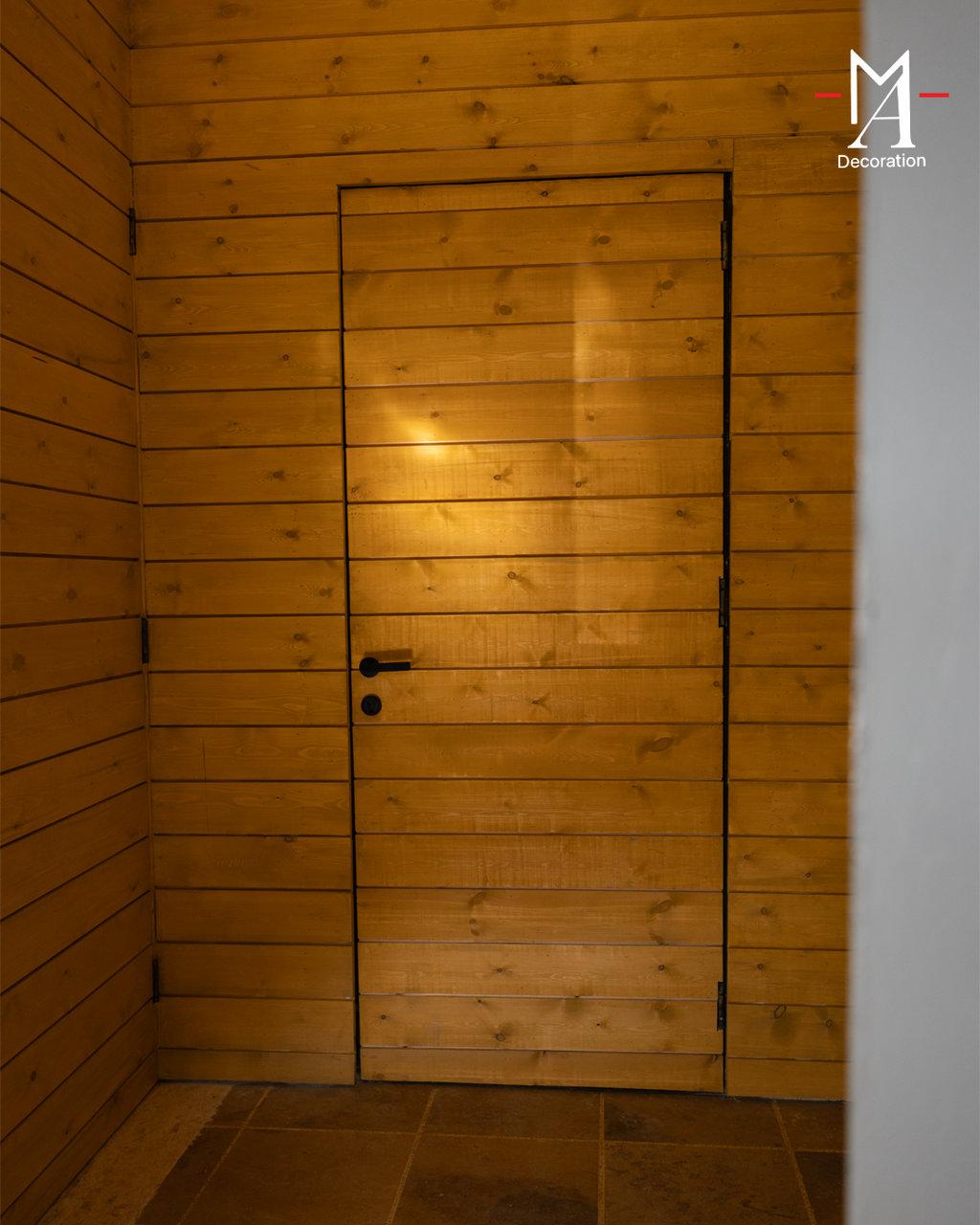 Warm Wood Dining Concept Design