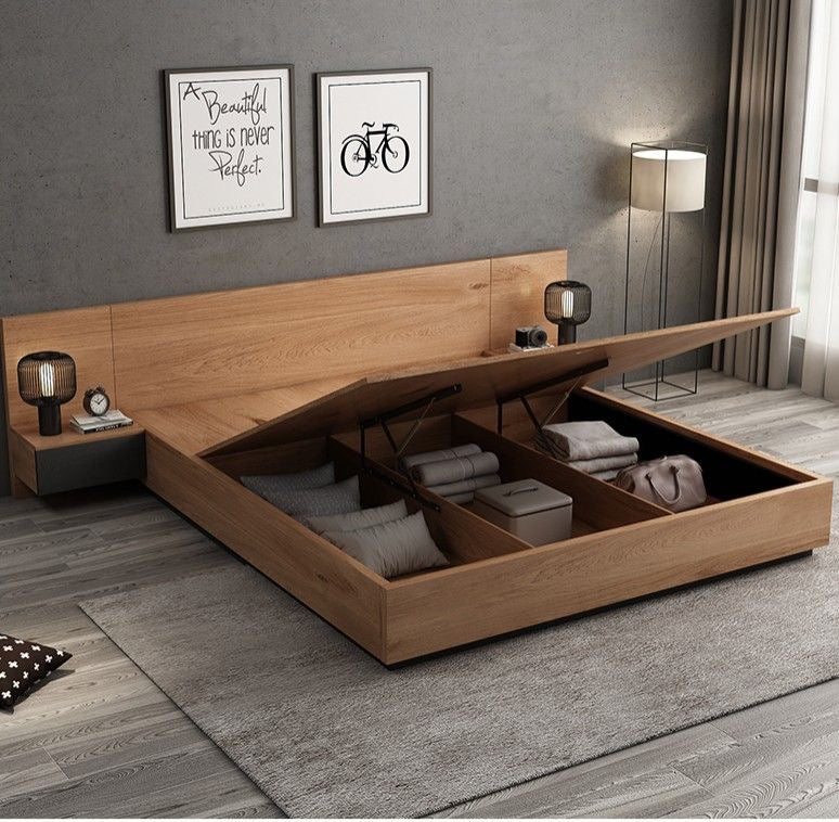 Space-Saving Lift Storage Bed