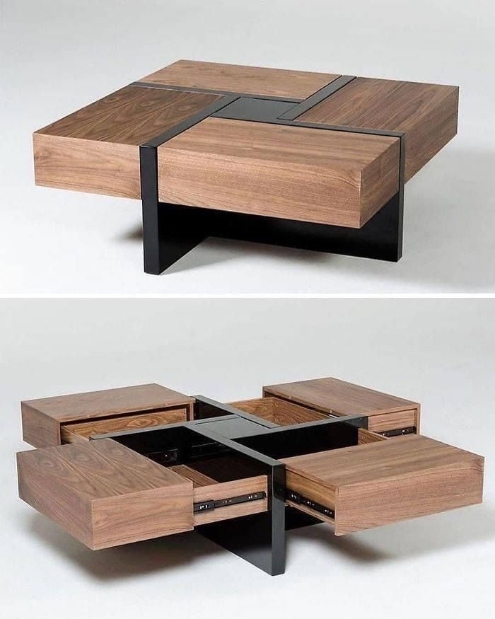 Modern Expandable Coffee Table