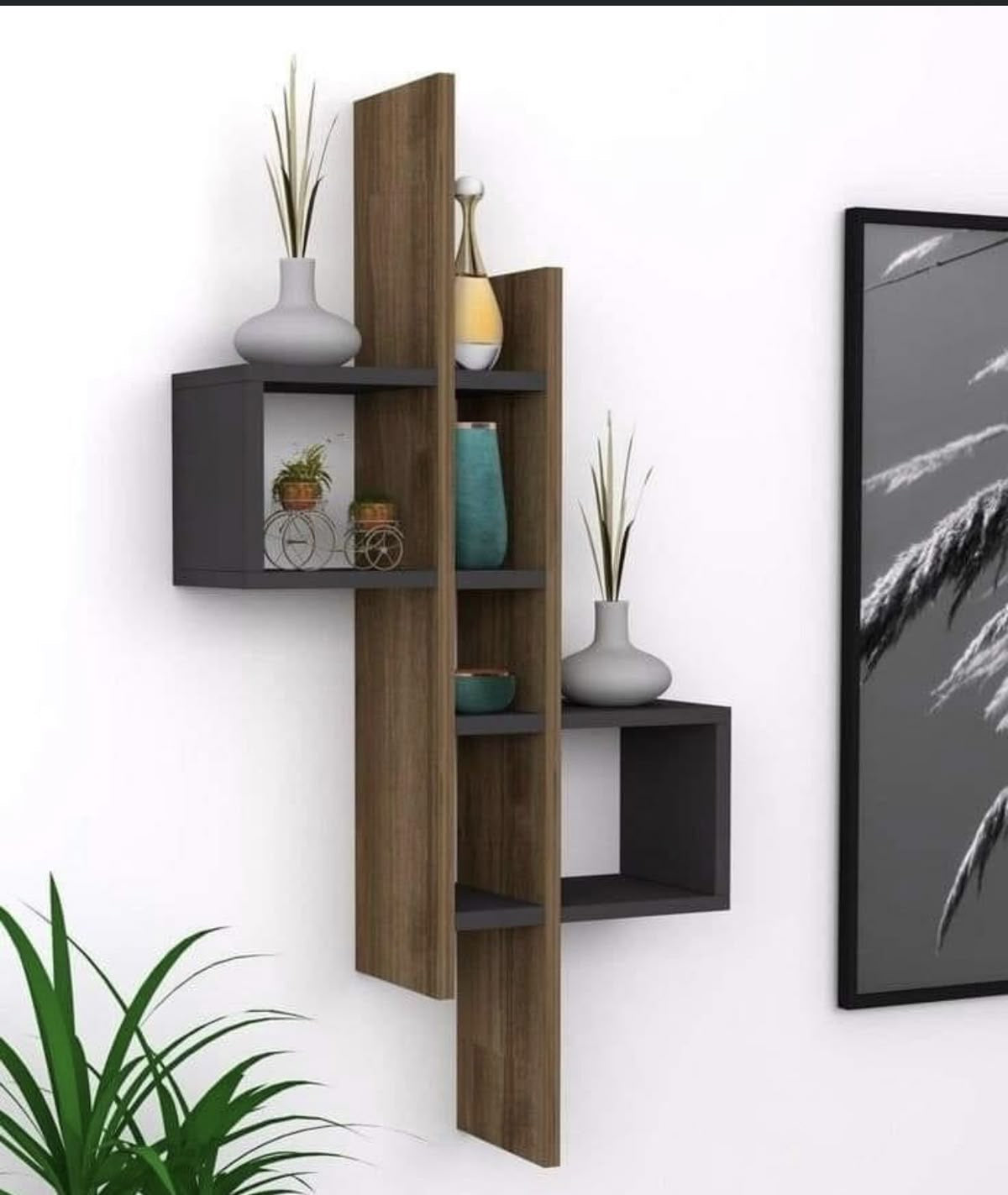 Wooden Bookshelves 01