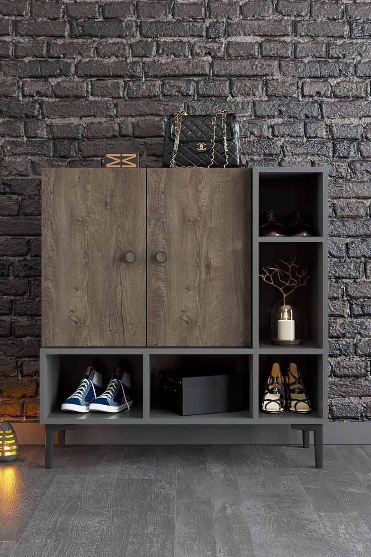 Wooden Shoes Rack Type 10
