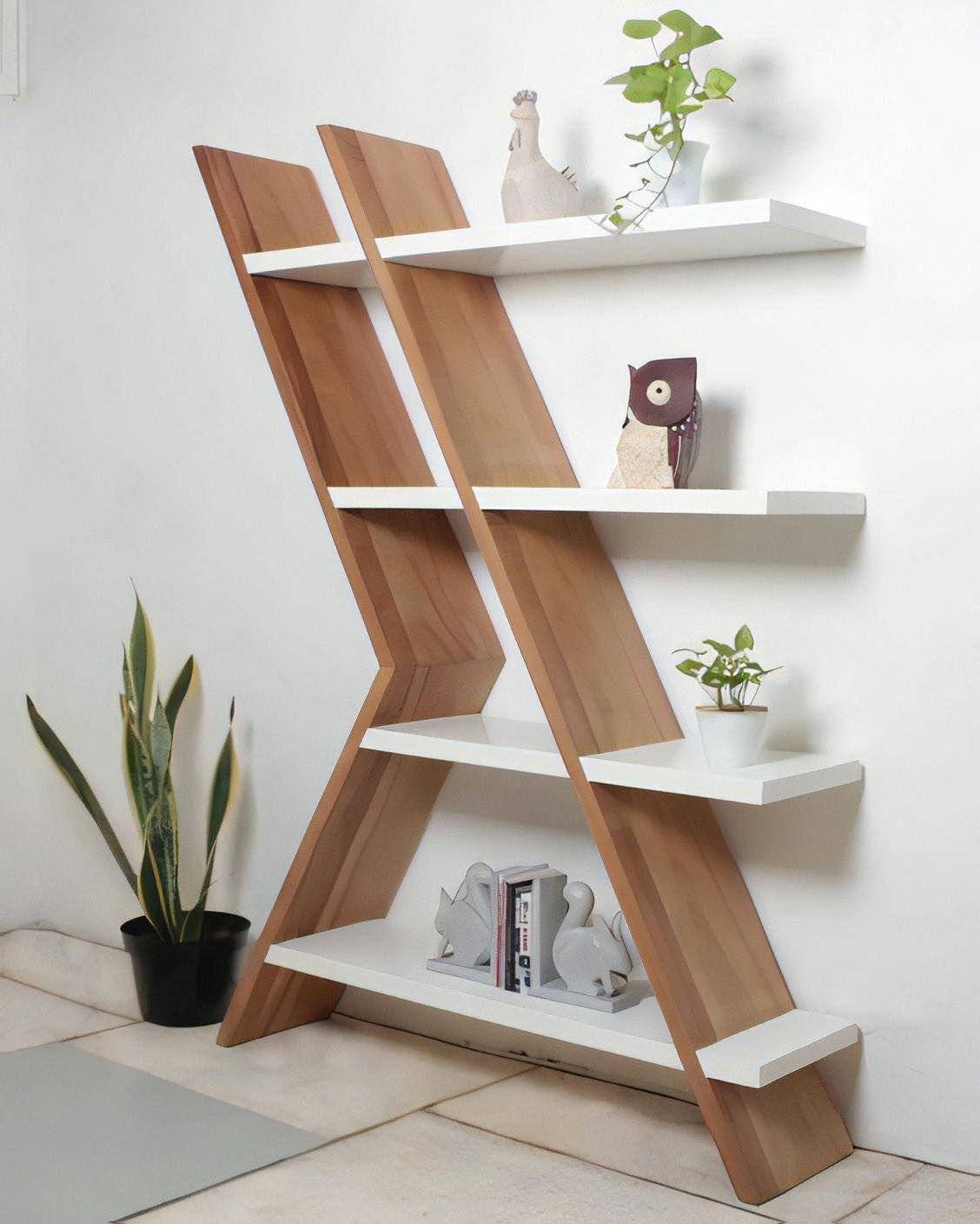 Wooden Bookshelves 08