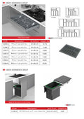 Plastic Spoon Holder / Waste Bin Mounted To Lid Soft Closing