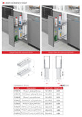 Detergent Holder With Undermount Rail