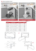 Turnboard Secret Corner Mechanism Chrome -Ant
