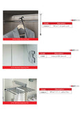 Clothes Hanger Stick with Hook / Lift for Wardrobe Supporting Part / Lift for Wardrobe Supporting Part