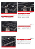 Undermount Rail Aluminium Drawer and Trouser Rack / Undermount Rail Aluminium Trouser Rack / Undermount Rail Aluminium Functional Trouser Rack