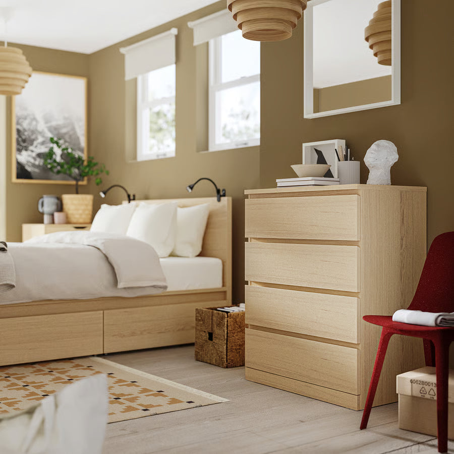 MALM chest of 4 drawers