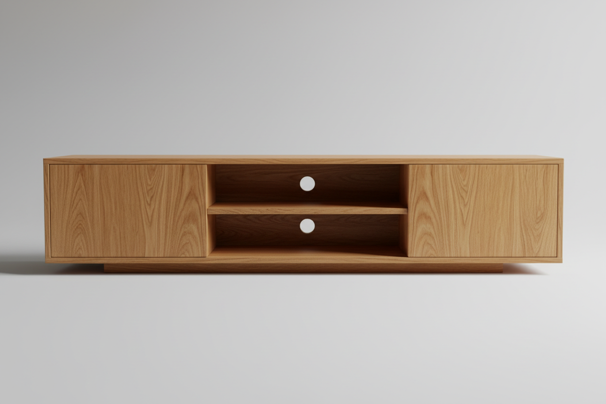 tv unit wood